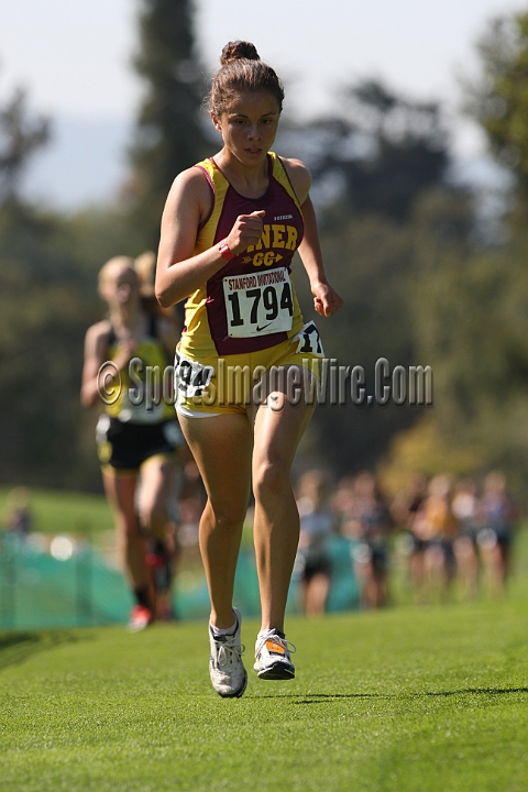 12SIHSD3-287.JPG - 2012 Stanford Cross Country Invitational, September 24, Stanford Golf Course, Stanford, California.